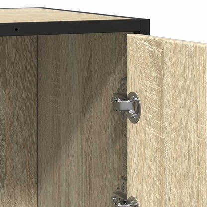 vidaXL Sideboard Sonoma Oak 68x35x76 cm Engineered Wood