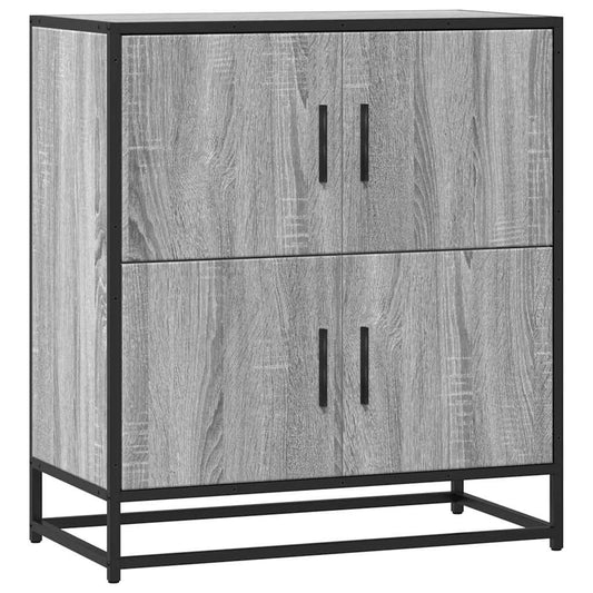vidaXL Sideboard Grey Sonoma 68x35x76 cm Engineered Wood