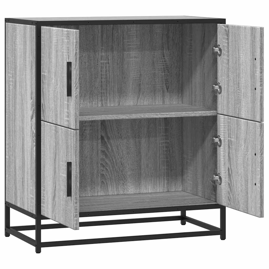 vidaXL Sideboard Grey Sonoma 68x35x76 cm Engineered Wood
