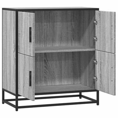 vidaXL Sideboard Grey Sonoma 68x35x76 cm Engineered Wood