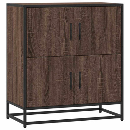 vidaXL Sideboard Brown Oak 68x35x76 cm Engineered Wood