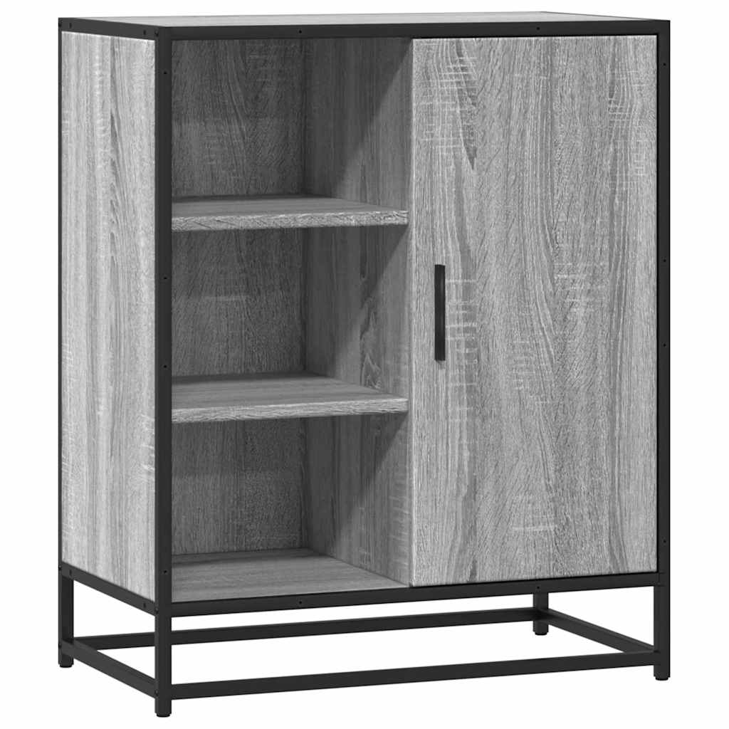vidaXL Sideboard Grey Sonoma 62x35x76 cm Engineered Wood