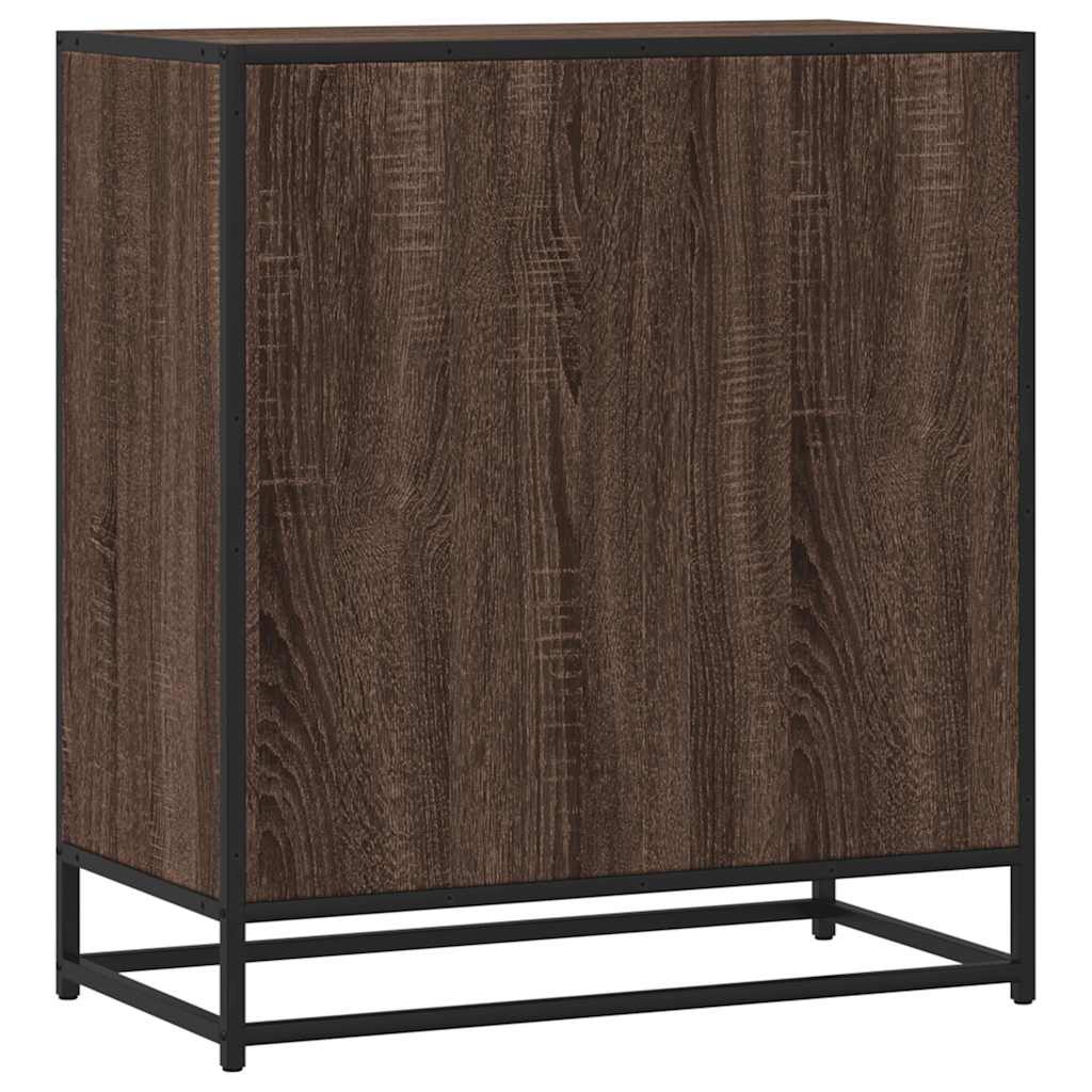 vidaXL Sideboard Brown Oak 68x35x76 cm Engineered Wood