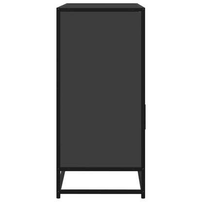 vidaXL Sideboard Black 100x35x76 cm Engineered Wood