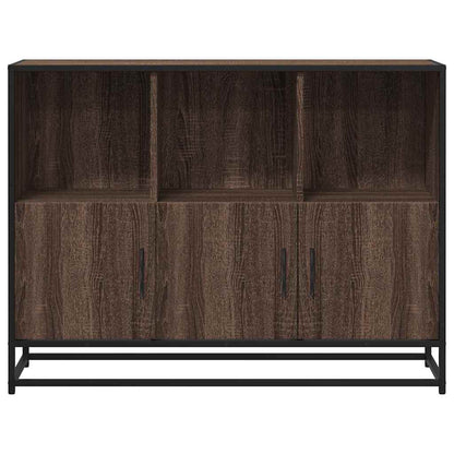 vidaXL Sideboard Brown Oak 100x35x76 cm Engineered Wood