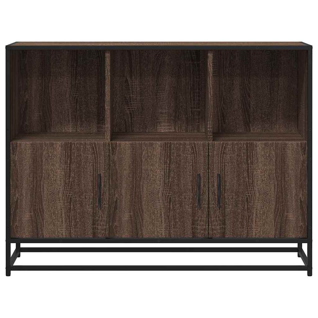 vidaXL Sideboard Brown Oak 100x35x76 cm Engineered Wood