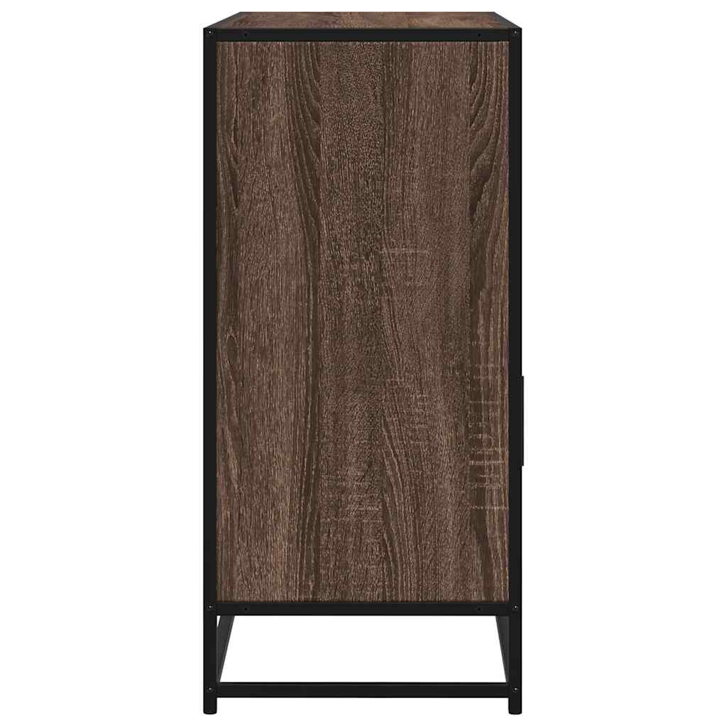 vidaXL Sideboard Brown Oak 100x35x76 cm Engineered Wood