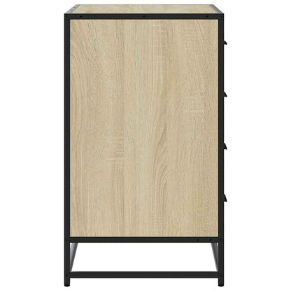 vidaXL Drawer Cabinet Sonoma Oak 70x41x70 cm Engineered Wood