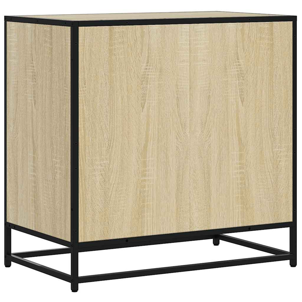 vidaXL Drawer Cabinet Sonoma Oak 70x41x70 cm Engineered Wood