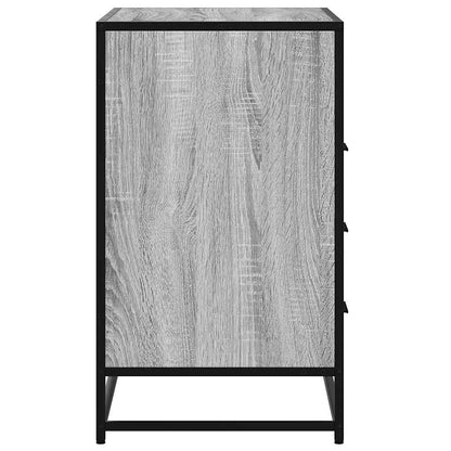 vidaXL Drawer Cabinet Grey Sonoma 70x41x70 cm Engineered Wood
