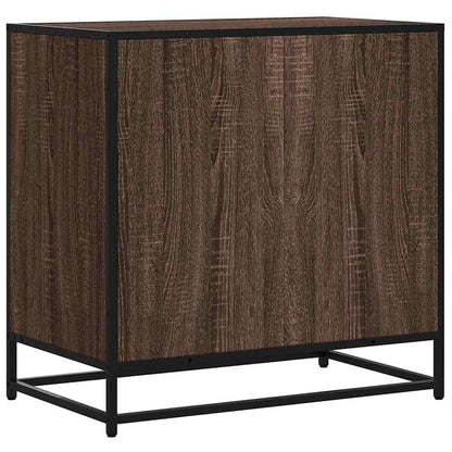 vidaXL Drawer Cabinet Brown Oak 70x41x70 cm Engineered Wood