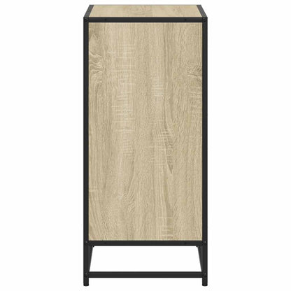 vidaXL Book Cabinet Sonoma Oak 60x35x76 cm Engineered Wood