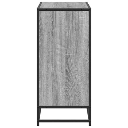 vidaXL Book Cabinet Grey Sonoma 80.5x35x76 cm Engineered Wood