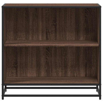 vidaXL Book Cabinet Brown Oak 80.5x35x76 cm Engineered Wood