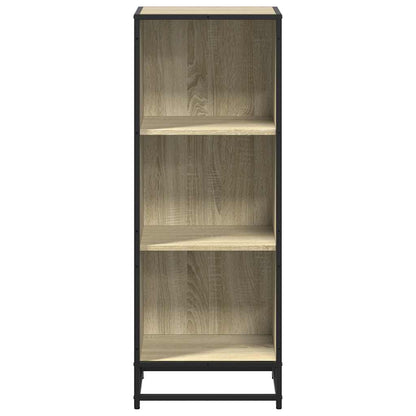 vidaXL Book Cabinet Sonoma Oak 40x35x107.5 cm Engineered Wood