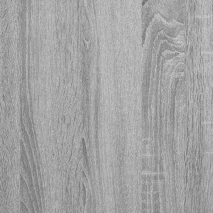 vidaXL Book Cabinet Grey Sonoma 60x35x107.5 cm Engineered Wood