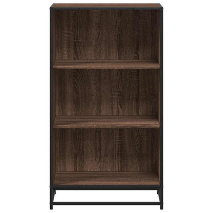 vidaXL Book Cabinet Brown Oak 60x35x107.5 cm Engineered Wood