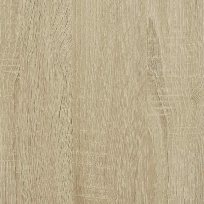 vidaXL Book Cabinet Sonoma Oak 80.5x35x107.5 cm Engineered Wood