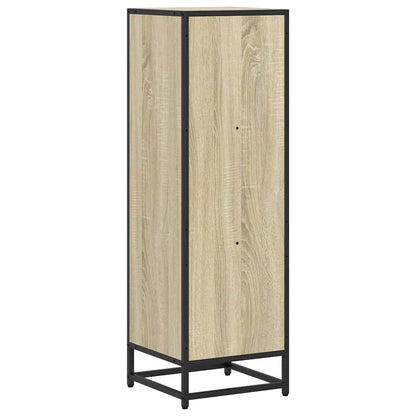 vidaXL Book Cabinet Sonoma Oak 33.5x33x107.5 cm Engineered Wood