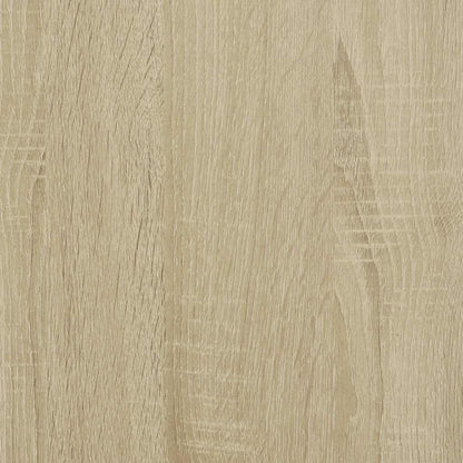vidaXL Book Cabinet Sonoma Oak 33.5x33x107.5 cm Engineered Wood