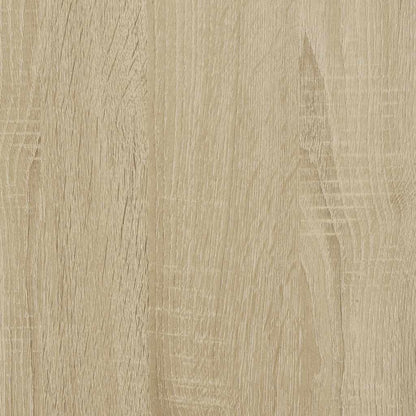 vidaXL Book Cabinet Sonoma Oak 65.5x33x107.5 cm Engineered Wood