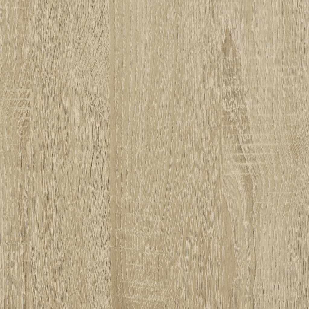 vidaXL Console Table Sonoma Oak 90x35x80 cm Engineered Wood