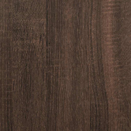 vidaXL Console Table Brown Oak 90x35x80 cm Engineered Wood