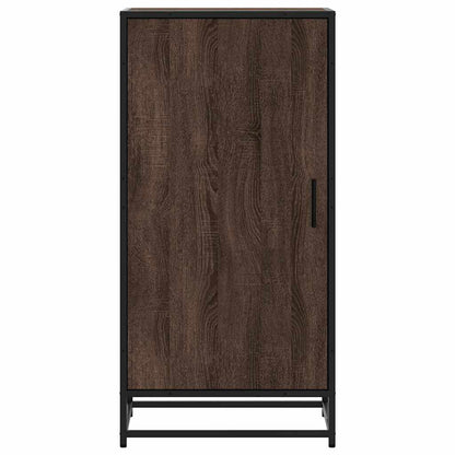 vidaXL Shoe Rack Brown Oak 48x38x97.5 cm Engineered Wood