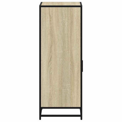 vidaXL Bathroom Cabinet Sonoma Oak 35x37.5x100 cm Engineered Wood