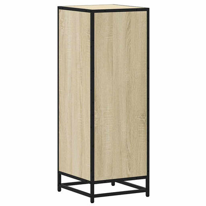 vidaXL Bathroom Cabinet Sonoma Oak 35x37,5x100 cm Engineered Wood