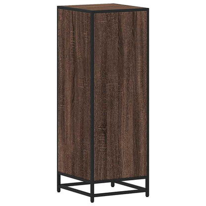 vidaXL Bathroom Cabinet Brown Oak 35x37,5x100 cm Engineered Wood