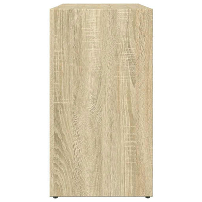 vidaXL Bathroom Sink Cabinet Sonoma Oak 60x33x60 cm Engineered Wood