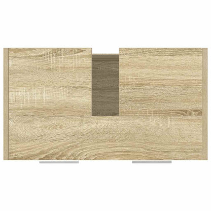 vidaXL Bathroom Sink Cabinet Sonoma Oak 60x33x60 cm Engineered Wood
