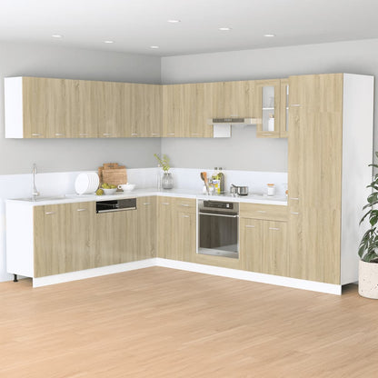 vidaXL Bottom Cabinet Lyon Sonoma Oak 80x46x81.5 cm Engineered Wood