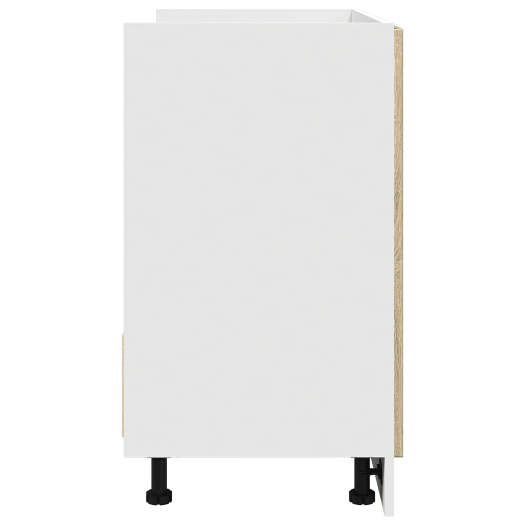 vidaXL Bottom Cabinet Lyon Sonoma Oak 80x46x81.5 cm Engineered Wood