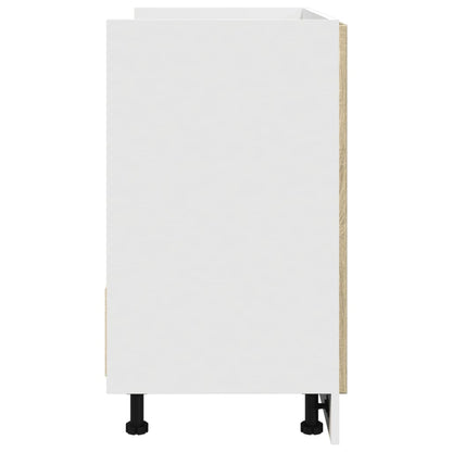 vidaXL Bottom Cabinet Lyon Sonoma Oak 80x46x81.5 cm Engineered Wood