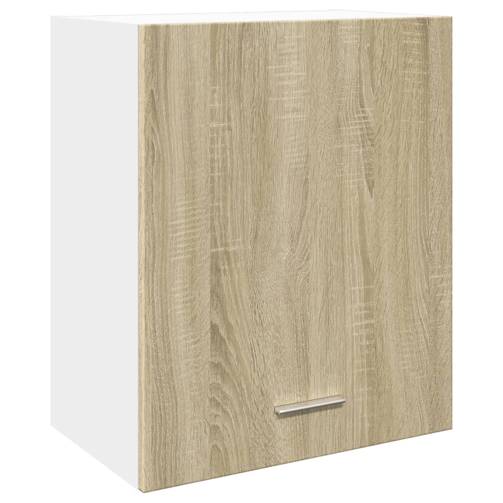 vidaXL Wall Mounted Cabinet Lyon Sonoma Oak 50x31x60 cm Engineered Wood