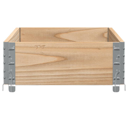 vidaXL Garden Planter 100x50 cm Solid Pine Wood