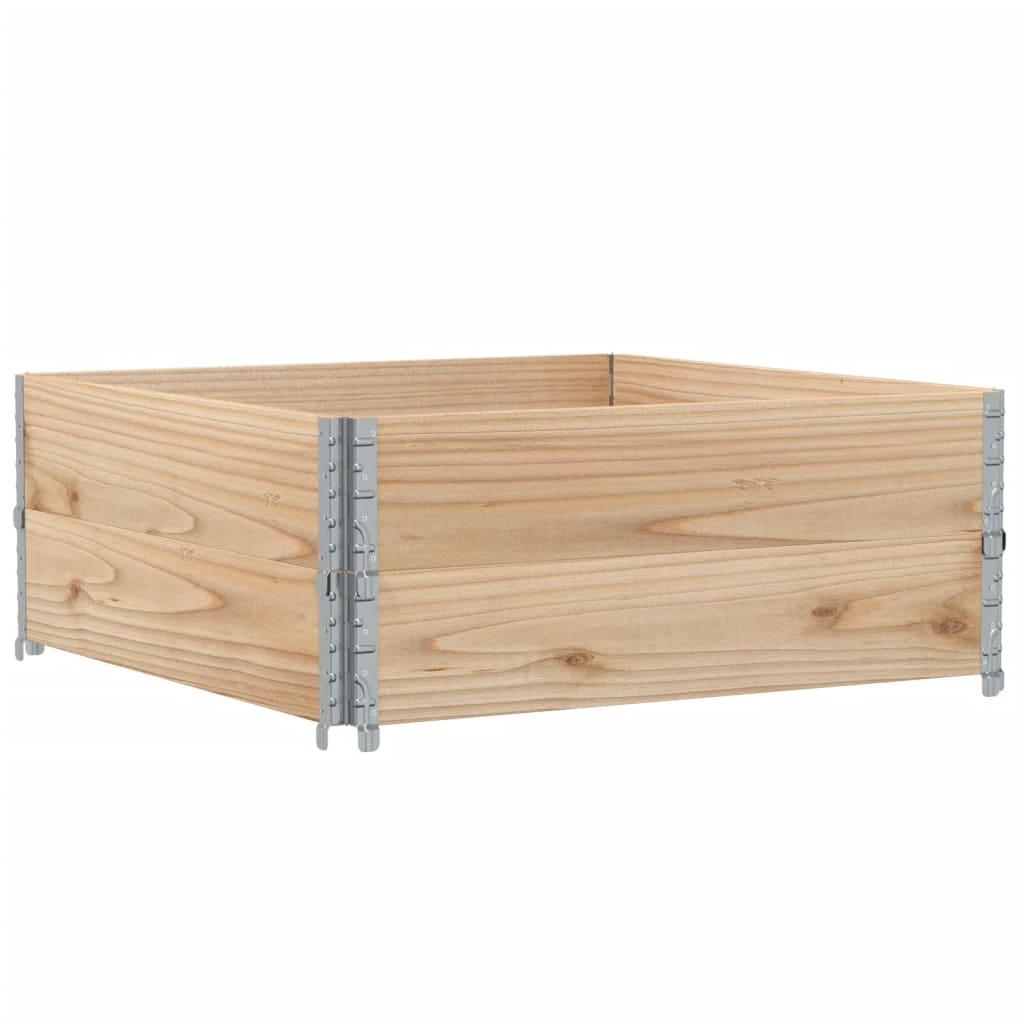vidaXL Garden Planter 100x100 cm Solid Wood Pine