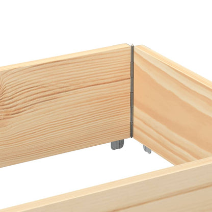 vidaXL Garden Planter 150x50 cm Solid Wood Pine