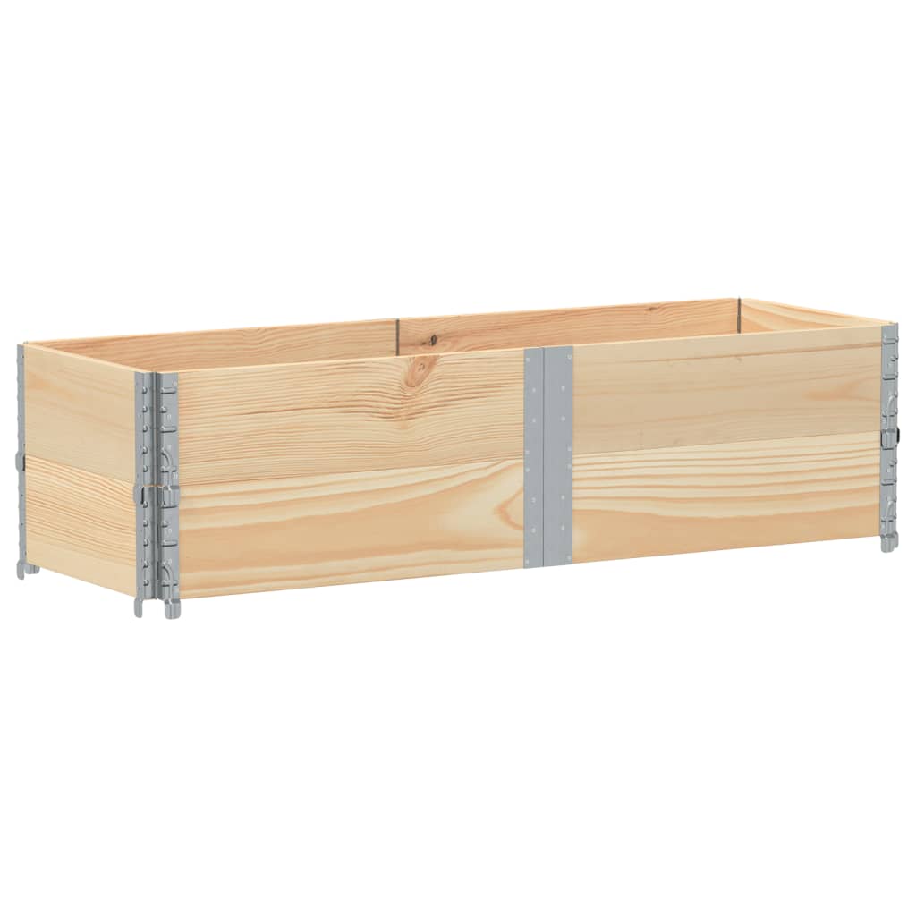 vidaXL Garden Planter 150x50 cm Solid Wood Pine