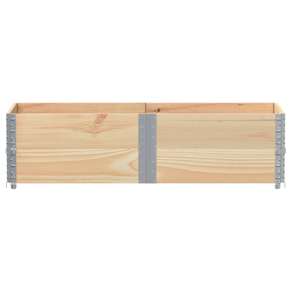 vidaXL Garden Planter 150x50 cm Solid Wood Pine