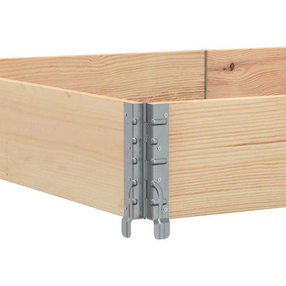 vidaXL Garden Planter 150x100 cm Solid Wood Pine