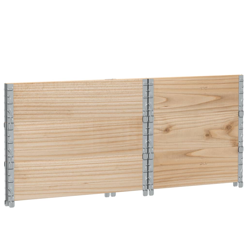 vidaXL Garden Planter 80x60 cm Solid Wood Pine