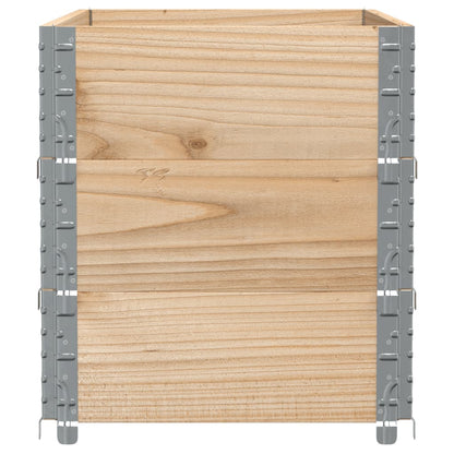 vidaXL Garden Planter 100x50 cm Solid Wood Pine