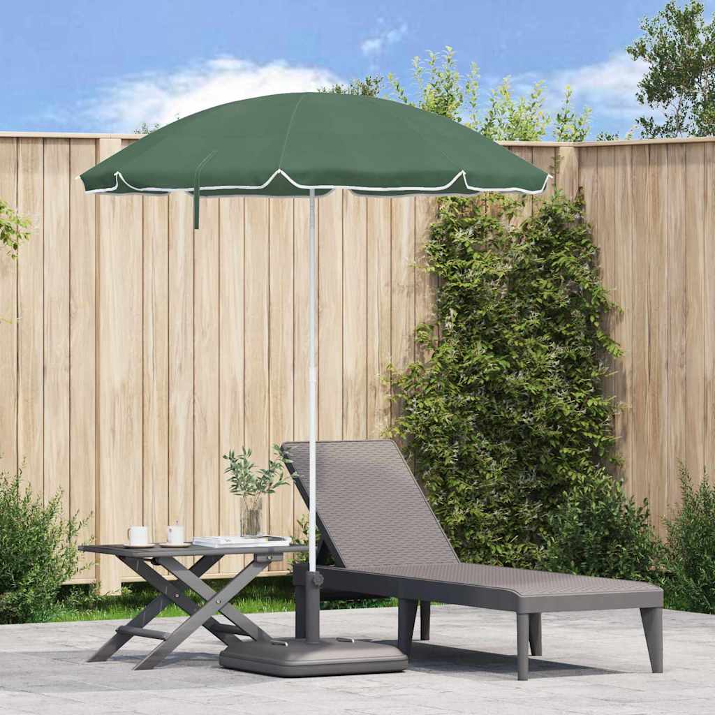 vidaXL Garden Parasol 170T Polyester Green