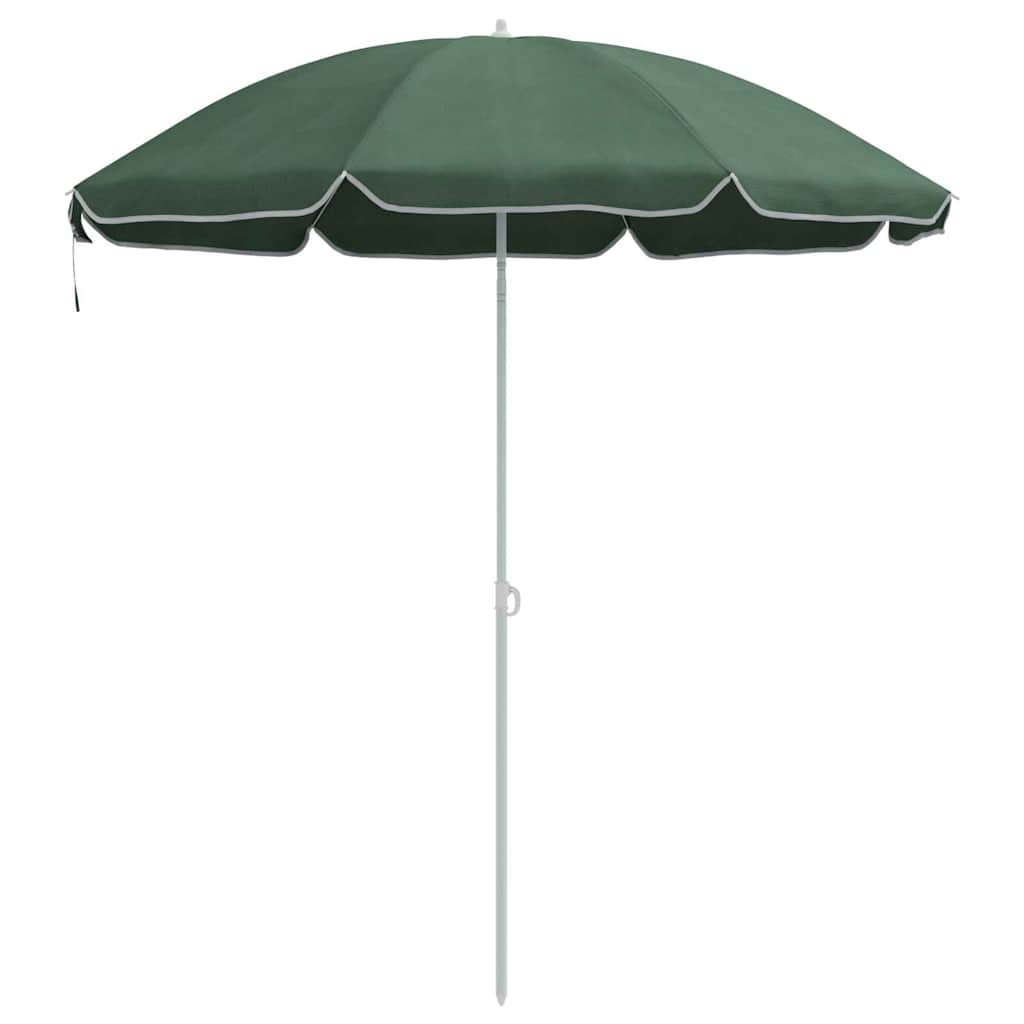 vidaXL Garden Parasol 170T Polyester Green
