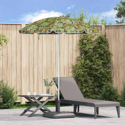 vidaXL Garden Parasol 240 cm 170T Polyester Camouflage