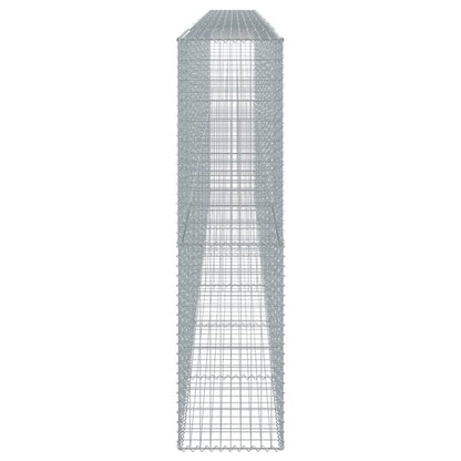vidaXL Gabion Basket with Cover 700x50x200 cm Galvanised Iron
