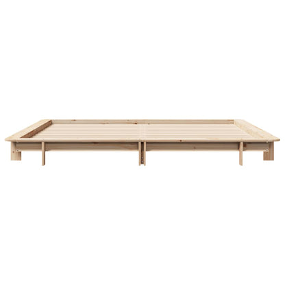 vidaXL Bed Frame without Mattress 160x200 cm Solid Wood Pine